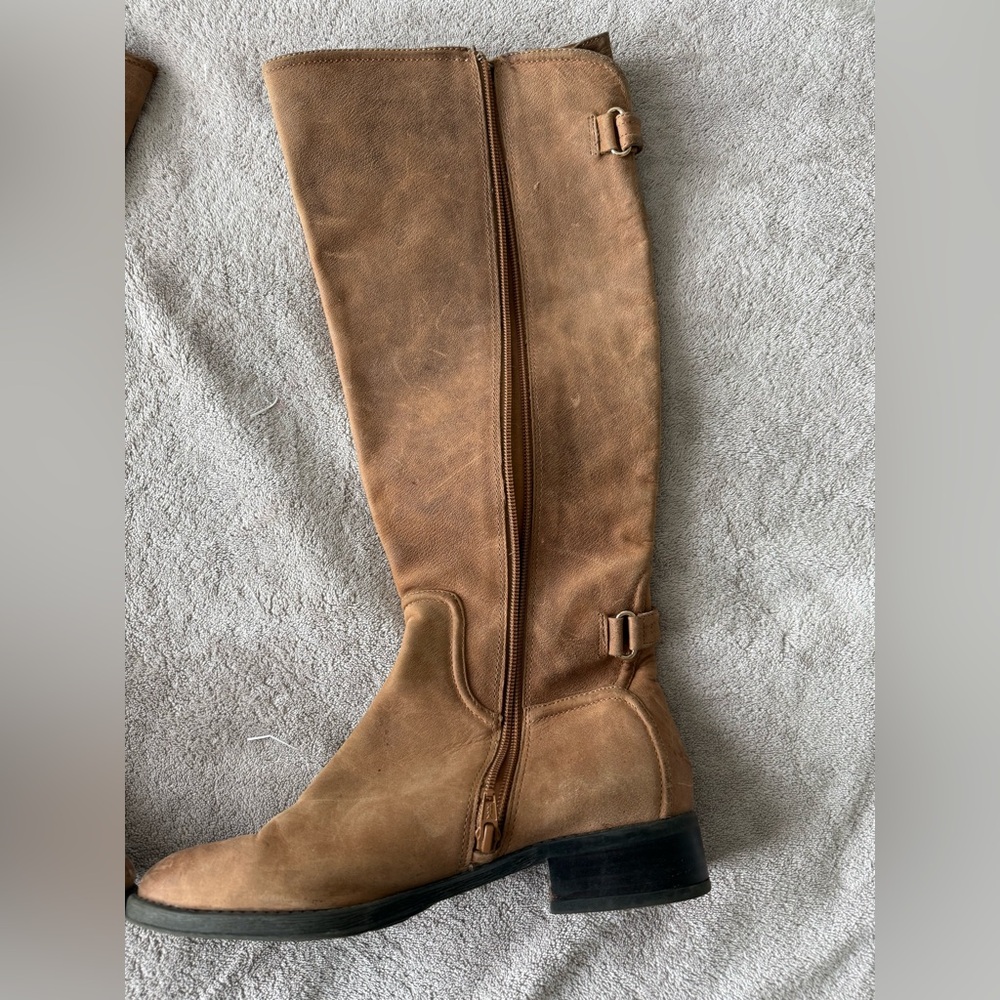Antonio Melani NEERA Brown Leather Boots - Picture 6 of 14
